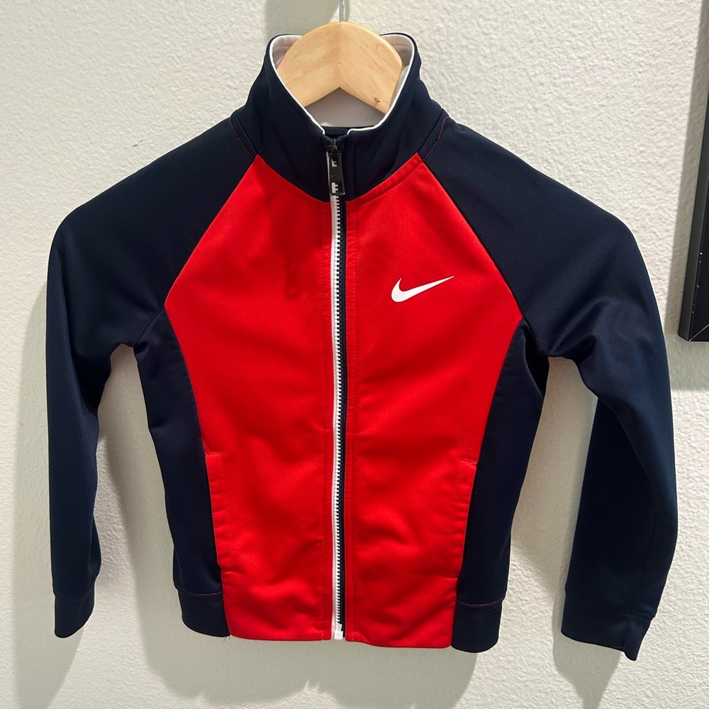 Nike Red Zip Jacket Small